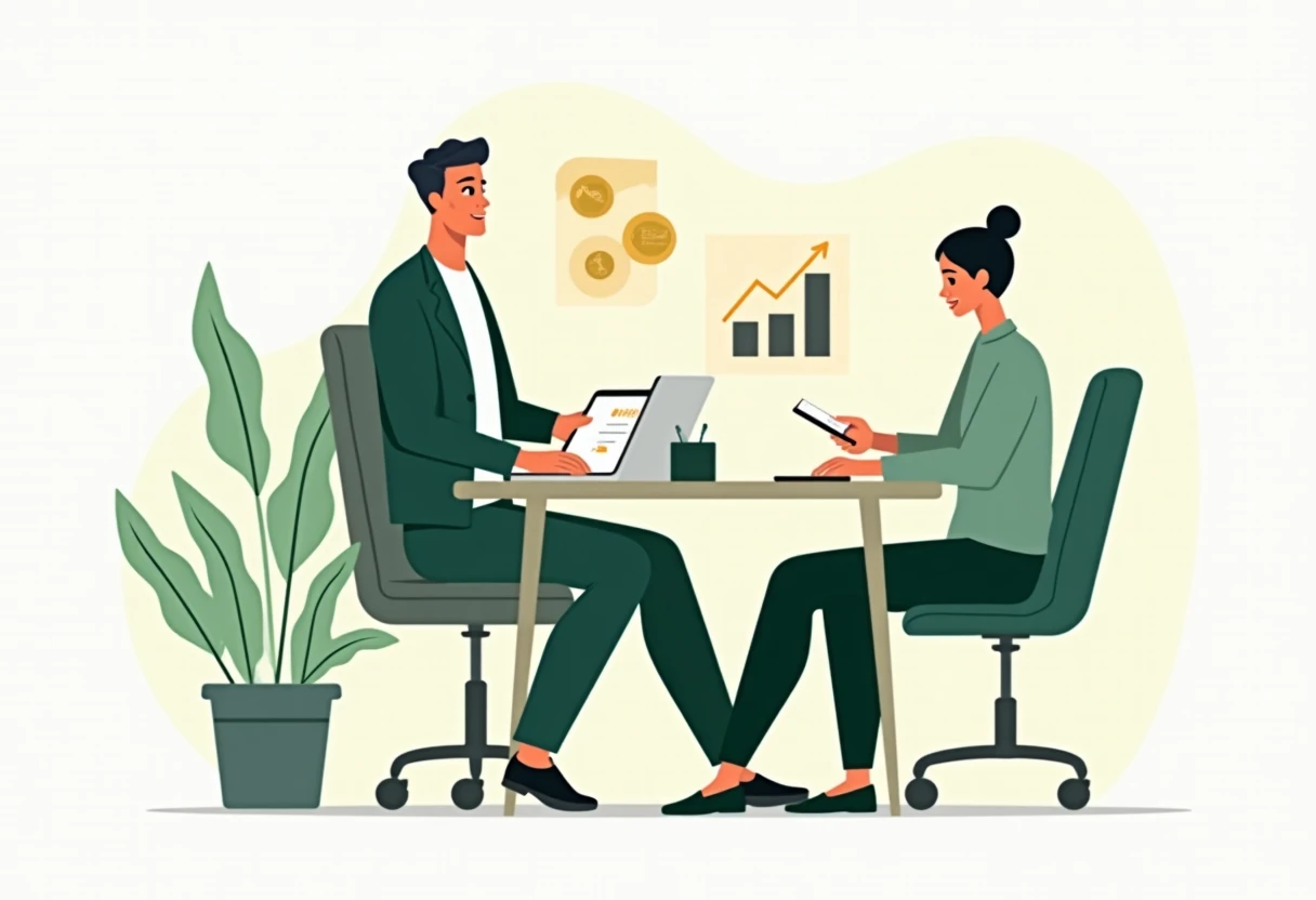 Professional assessing loan options